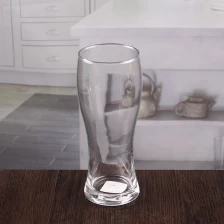 China Bulk crystal beer glasses 16 oz glass beer mugs wholesale manufacturer