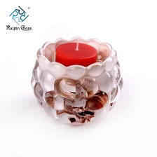 porcelana China candeleros de cristal decorativos al por mayor y sostenedores de vela de cristal decorativos proveedor fabricante