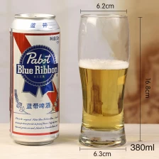 中国 中国異なるスタイルのビールグラスコップサプライヤー メーカー