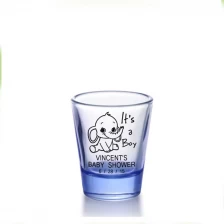 China Customized 25ml 50ml  60ml painted shot glass set for sale manufacturer
