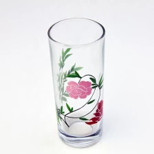 China Different types hand painted drinking glass wholesale manufacturer