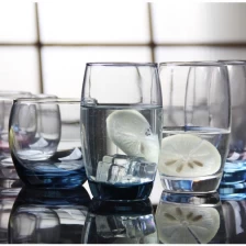 Çin Isıya dayanıklı şeffaf cam çay bardağı toptan set üretici firma