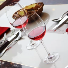 Cina cristallo di alta qualità chiaro coppa di vino di vetro, vetri rossi tazze fornitore produttore