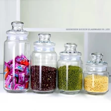 China China new design storage jars for sale with great price and glass jars with lids suppliers manufacturer