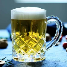 China promoção de vendas vidros caneca de cerveja tiro fabricante