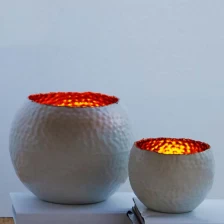 China Weiß Kerzenhalter Kerzenhalter aus Glas Hersteller Hersteller