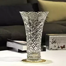 Cina vendita all'ingrosso vaso di vetro bianco produttore