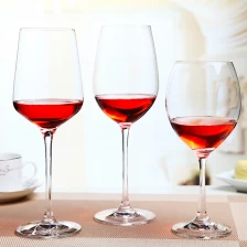 الصين النبيذ الزجاج كوب manufacturwer أنواع مختلفة من النبيذ الأحمر كوب بالجملة الصانع