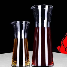 China Work fine cut glass decanters for wholesale manufacturer