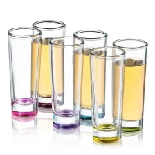 Çin promosyon için klasik kalın alt uzun 2 oz özel shot bardakları üretici firma