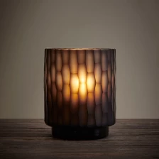 China personalized honeycomb glass candle stand supplier manufacturer