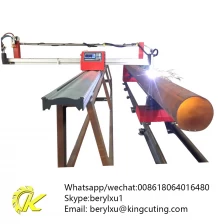 China discount price best kingcutting steel plate tube cutting machine china factory manufacturer