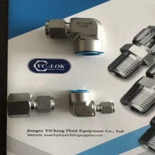 China 16 Stainless Steel 316 Inch Tube 12 to Female Thread 12 NPT Double Ferrules Connectors fabricante