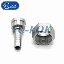 China 20211 GB Hydraulische Schlauchverschraubung mit metrischem Flachsitz Hersteller