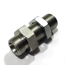 China 6C9 90 degree elbow bulkhead fittings fabricante