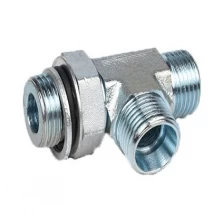 China ACCH-OG Metric Male adjustable stud end ISO 6149 RUn tee tube fittings fabricante