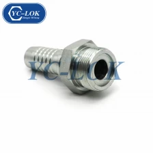 China BSP JIC JIS NPT Metrisches Rohr Hydraulikschlauch Nippel Fitting Hersteller