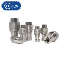 China ISO 7241 a  B Closed Type Hydraulic Quick Coupling manufacturer