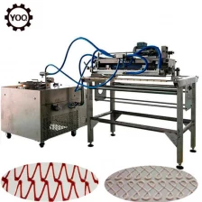 الصين Factory Chocolate Making Machine Automatic Production Line Chocolate Decorating Machine الصانع
