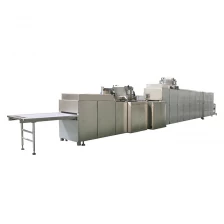 China Chocolate Moulding Machine Gelgoog Compound Chocolate Donut Covering Chocolate Moulding Machine Automatic Hersteller