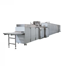 China 1/6 automatic chocolate molding line one shot chocolate depositing line Hersteller