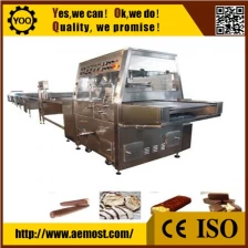 China Hot sale wafer and biscuit applied wafer chocolate coating machines in China fabrikant