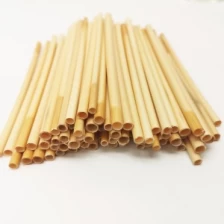 China 250mm Length 6-8mm Diameter Toxic Free and Safe 100% Biodegradable Reed Straw manufacturer manufacturer