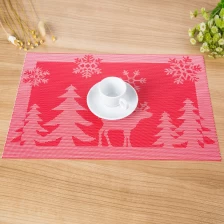 China 45*30cm  wholesale PVC non-slip placemat supplier manufacturer