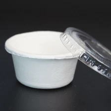 China 5 oz compostable sugarcane coffee cups sauce cup supplier manufacturer