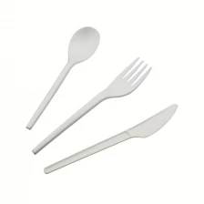 China 6inch Biodegradable PLA Eco Friendly Tableware Set Supplier manufacturer