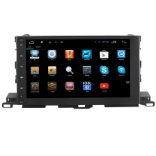 China 10.2'' Android 7.1 Toyota Highlander 2015  Car DVD GPS  ST-2698 fabricante