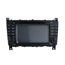 China Android 7.1 Quad Core 1024*600 Car DVD player GPS Navigation stere for Mercedes Benz C Series W203 fabricante