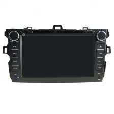 China Android 7.1 Quad Core 1024*600 Car DVD player GPS Navigation stere for Toyota Corolla 2008-2012 fabricante
