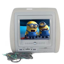 China Auto-Kopfstütze DVD-Player mit 7 '' Kopfstütze DVD mit Touch-Taste / USB / SD / IR / FM-Transmitter und Spiel-Funktion Hersteller