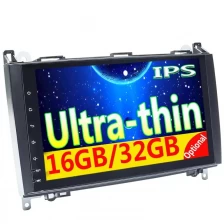 China Rádio de carro HD para Benz W169 A150/160/170/180/200 W245 B160/170/180/200 W639 VITO VIANO W906 Sprinter 2500/3000 VW Crafter em diante fabricante