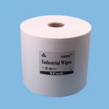 China Toalhetes da limpeza do polipropileno da polpa de madeira de boa absorvência fabricante