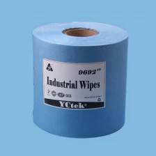 China Heavy-duty Multi-Purpose Industrial Polyester Wood Pulp Nonwoven Wipe manufacturer
