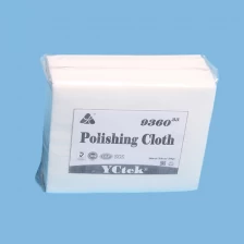 China Nichtgewebte Gewebe Polieren Einwegtuch, Polieren Lumpen, 1/4-Faltung, 30 x 35 cm Hersteller
