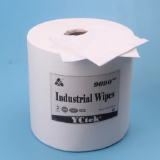 China Nonwovens Fabric Wipes mit hoher Saugfähigkeit Industrie Reinigungstücher Hersteller