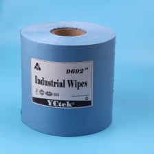 Trung Quốc Bột giấy và vải polyester công nghiệp không dệt thoi vải lau với chất làm cao nhà chế tạo