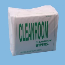China Polpa de madeira & do poliéster fiapos Cleanroom Wipes 9 "x 9" (saco de 300 limpa) fabricante