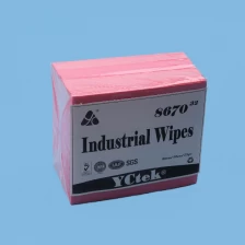 Chine YCtek70 pâte de bois polypropylène non tissé tissu nettoyage lingettes, 100pcs/bag fabricant