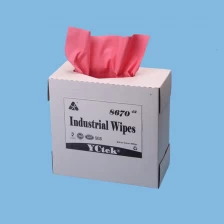 China YCtek70 industrial cleaning wipes red 9.1"*16.8" wiper manufacturer