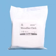 porcelana Paños de microfibra para salas blancas de YCtek 9 "* 9", 100 toallitas/bolsa fabricante
