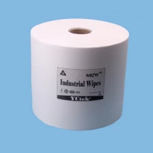 China YCtek70 Durable Cleaning Wipers, Jumbo Roll, White, 870 Sheets/roll manufacturer