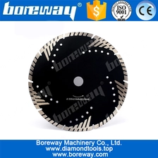 China 230mm Diamond Cutting Disc Granite Marble Turbo Saw Blade manufacturer