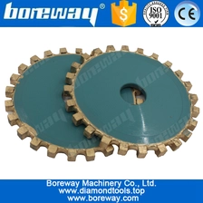 China D140*10T*50H diamond abrasive calurabting grinding wheel disc for grinding concrete manufacturer