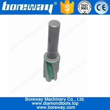 China D20x40Tx8B Diamond Brazed Finger Bit For Grinding Marble manufacturer