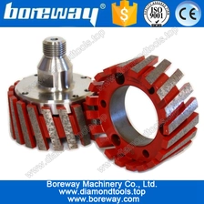 China Diamond CNC stubbing wheels for stone manufacturer