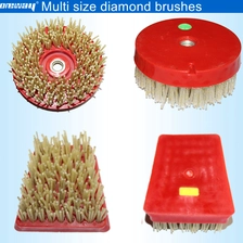 China Diamond antique abrasive brushes for matt surface manufacturer
